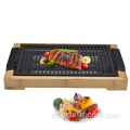 Selbst gemachter Antihaft-Brat-Pfanne elektrischer Grill-Pan rauchloser BBQ-Elektror Grill Pan Barbecue Elektror Grill